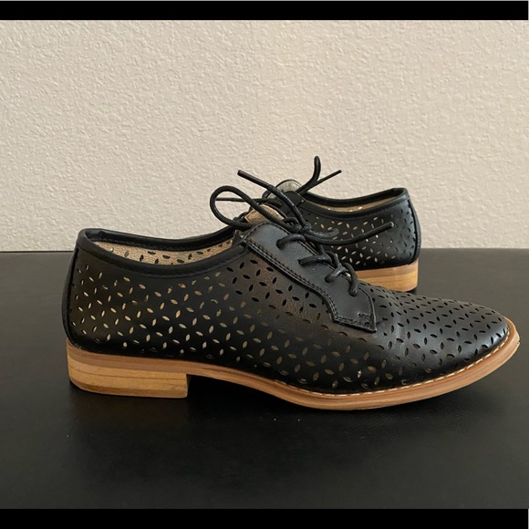 Wanted Shoes - Black Oxfords